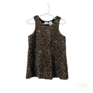 KRU Little Velvet Cheetah Dress, Size 24mos, Excellent Condition!